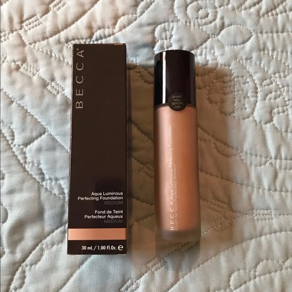 BECCA Other - New Becca Aqua Luminous Foundation Medium BECCA Other - New Becca Aqua Luminous Foundation Medium